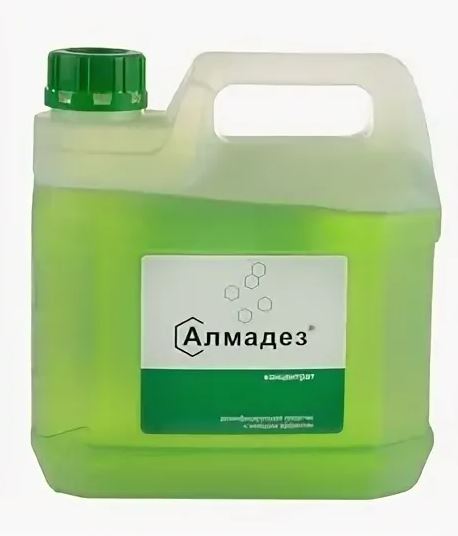 Алмадез концентрат дезинфицирующее средство с моющим эффектом - 3 л.