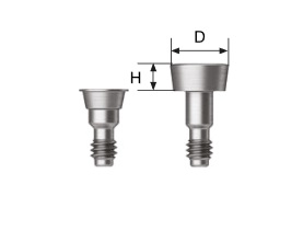 Удлинитель /переходник/ OssBuilder стандарт диаметр 4 высота 0