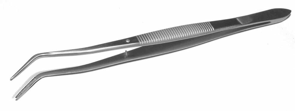Пинцет зубной изогнутый Кушинга 150 мм. BD-2520/2