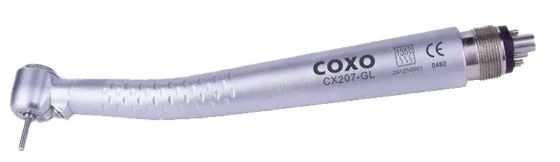 Наконечник турбинный CX207-GL ортопедическая головка/фиброоптика/6-и канальный/3-х точечный спрей