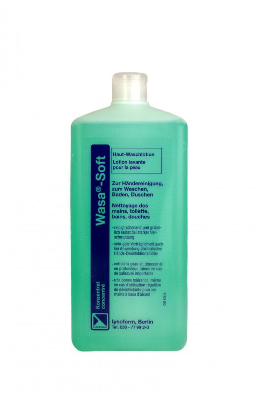 Ваза-софт жидкое антибактериальное мыло для чувствительной кожи - 1 л.