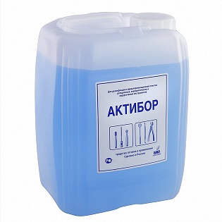 Актибор жидкость для дезинфекции и предстерилизационной очистки вращающихся инструментов - 5 л.