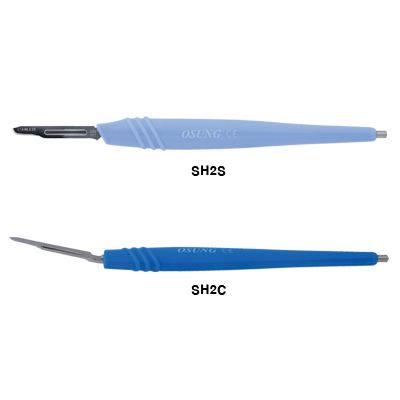 Ручка для скальпеля с силиконовым покрытием SH2S