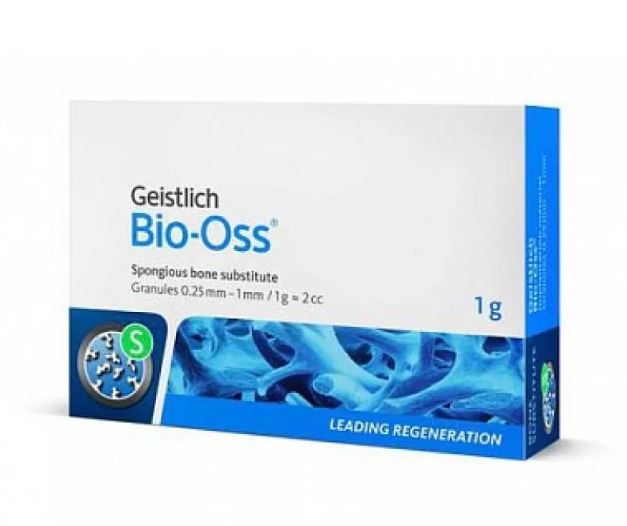 БИО-ОСС Bio-Oss spongiosa гранулы 0.25 - 1 мм. - 1 гр. S