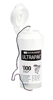 Ретракционная нить UltraPak Cord №000 без пропитки, длина - 244 см.