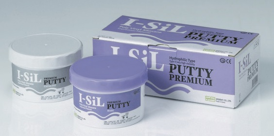 Слепочная масса I-Sil база А-силикон Putty Premium Putty слепок /290 мл. + 290 мл./