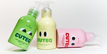 Зубная паста детская White Secret Cuteq от 5 до 12 лет киви-лайм - 100 мл.