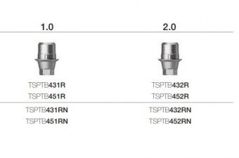 Абатмент трёхкомпонентный TS Link стандарт не 6-гранник D-4.5 G/H-2.0 H-3.0 