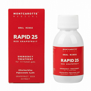 Ополаскиватель RAPID 25 Красный Грейпфрут - 100 мл.