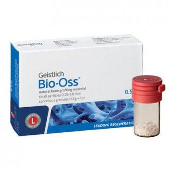 БИО-ОСС Bio-Oss spongiosa гранулы 1 - 2 мм. - 1 гр. L